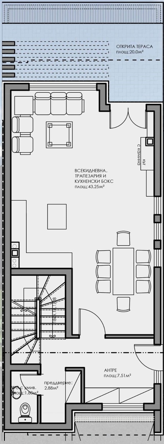 Продава КЪЩА, гр. София, в.з.Горна баня, снимка 9 - Къщи - 48813482