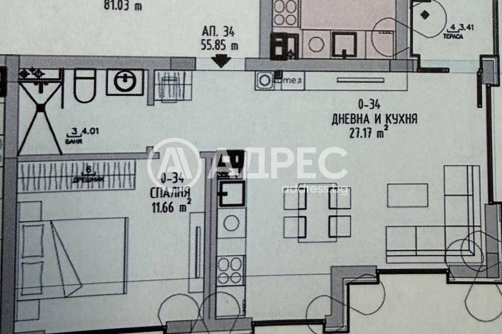 Продава 2-СТАЕН, гр. София, Малинова долина, снимка 2 - Апартаменти - 54969282