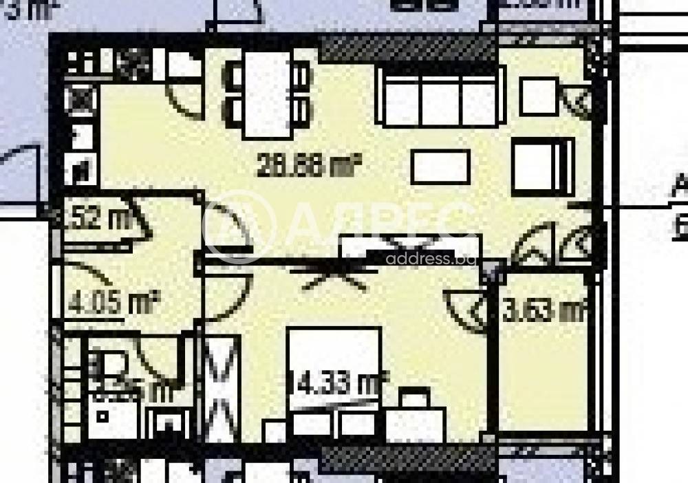 Продава 2-СТАЕН, гр. София, Дружба 1, снимка 4 - Апартаменти - 55460071