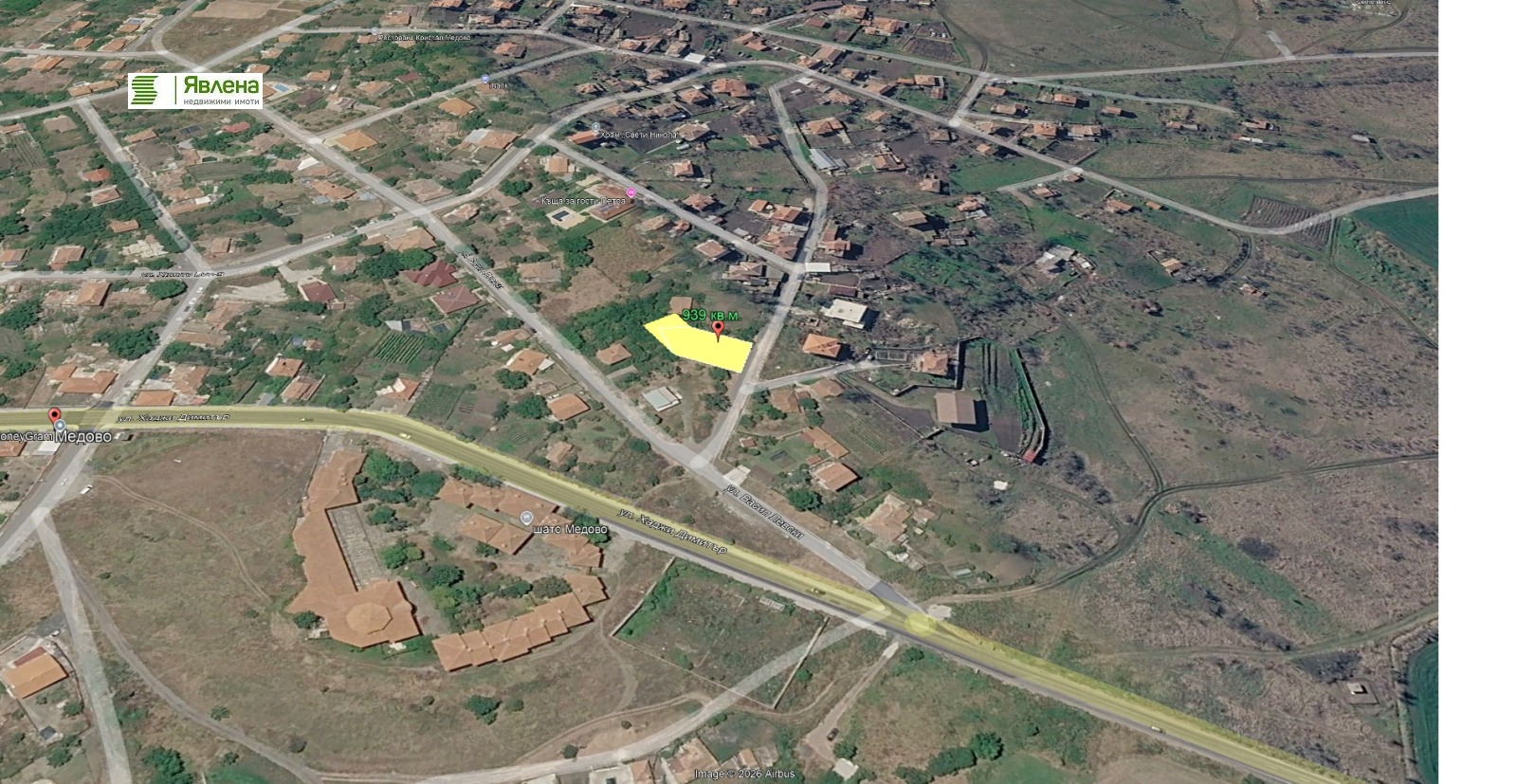 Продава ПАРЦЕЛ, с. Медово, област Бургас, снимка 3 - Парцели - 54869835