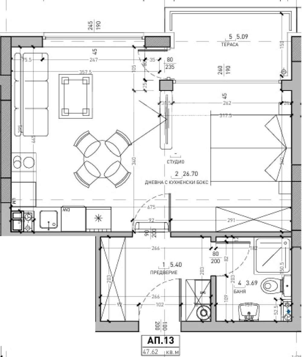 Продава 2-СТАЕН, гр. София, Малинова долина, снимка 3 - Апартаменти - 55264261