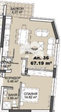 Продава 2-СТАЕН, град София, Карпузица • 198875 € / 388965.69 лв. • 91255041 12