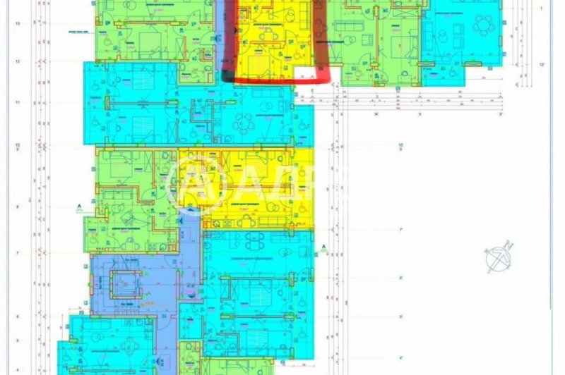 Til salg  1 soveværelse Burgas , Slavejkov , 47 kvm | 62915850 - billede [3]