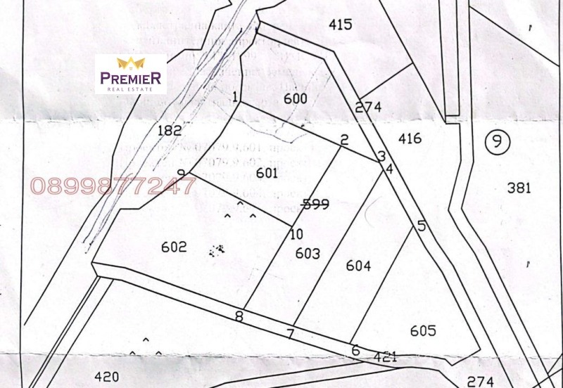 На продаж  Сюжет Бургас , Меден рудник - зона Г , 12276 кв.м | 40139103 - зображення [4]