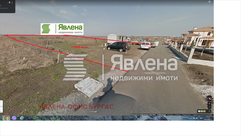 De vânzare  Complot regiunea Burgas , Pomorie , 17999 mp | 19872127