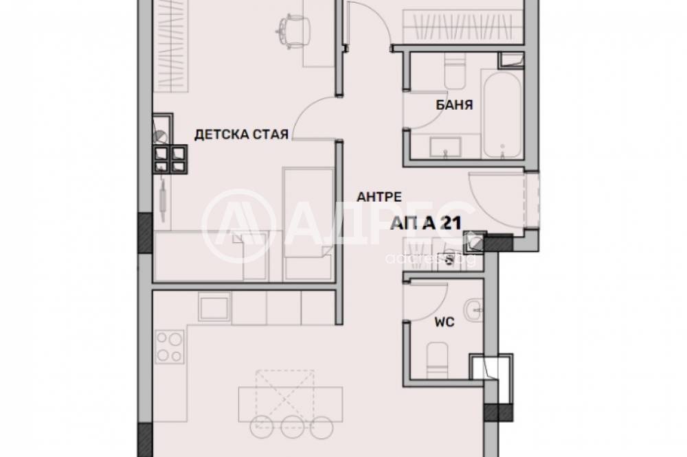 Продава 3-СТАЕН, гр. София, Манастирски ливади, снимка 3 - Апартаменти - 53302959