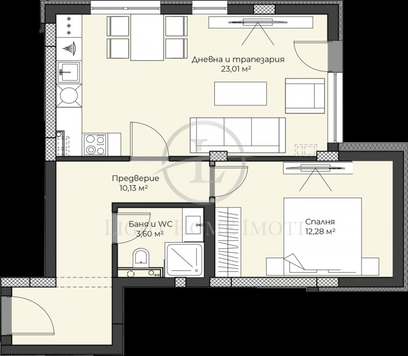 Продава  2-стаен град Пловдив , Христо Смирненски , 76 кв.м | 48143488 - изображение [7]