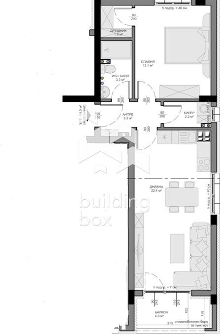 Продава 2-СТАЕН, гр. Варна, Владислав Варненчик 1, снимка 2 - Апартаменти - 53164304