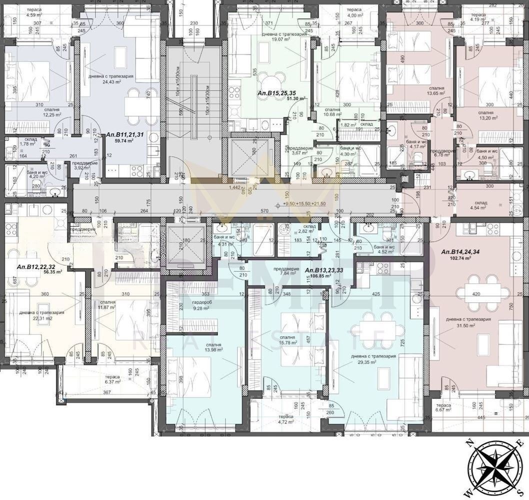 Продава 3-СТАЕН, гр. Пловдив, Тракия, снимка 7 - Апартаменти - 54367456