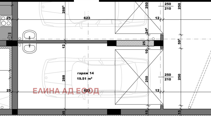 Продава ГАРАЖ, ПАРКОМЯСТО, гр. Стара Загора, Три чучура - север