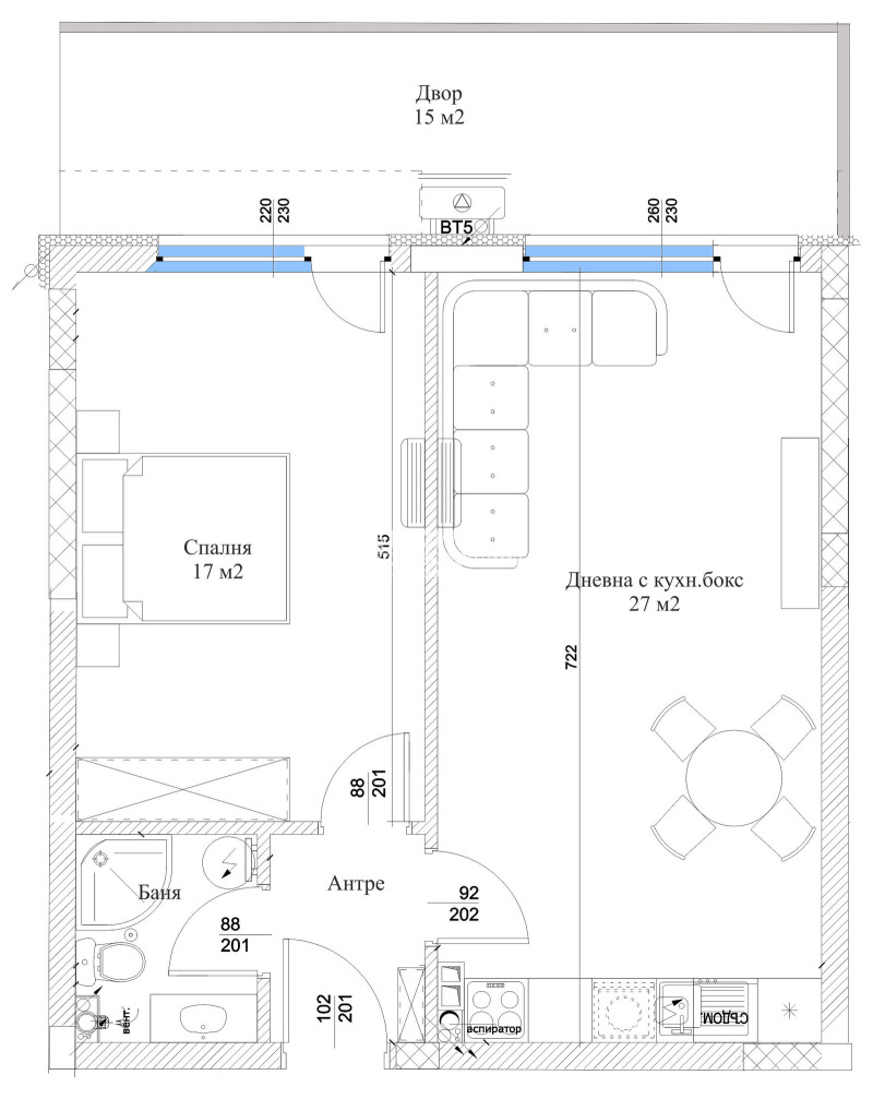 Продава 2-СТАЕН, гр. Пловдив, Остромила, снимка 4 - Aпартаменти - 47373568