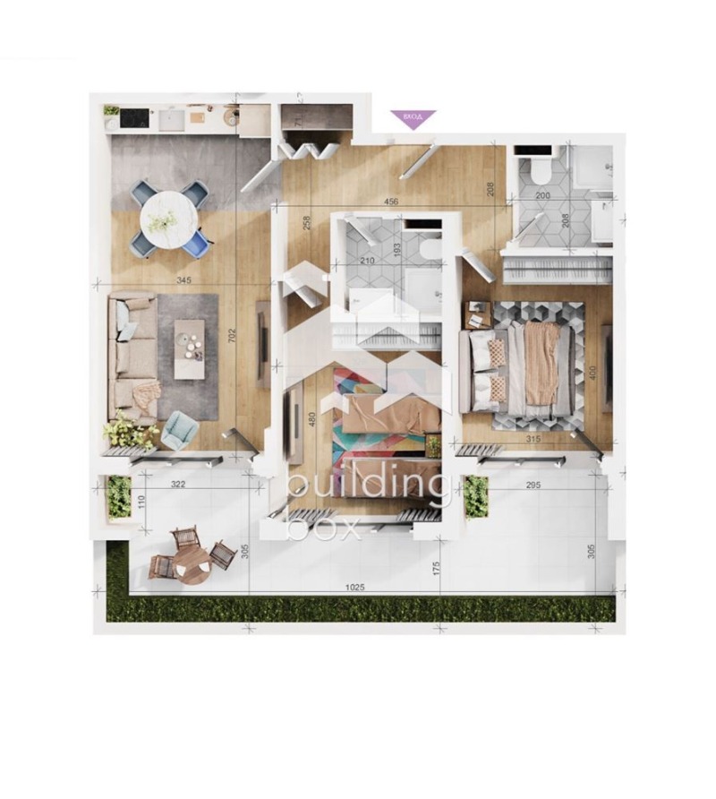 Продава 3-СТАЕН, гр. Пловдив, Тракия, снимка 9 - Апартаменти - 53165410