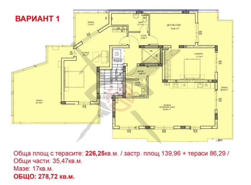 Till salu  2 sovrum Sofia , Manastirski livadi , 285 kvm | 15624506