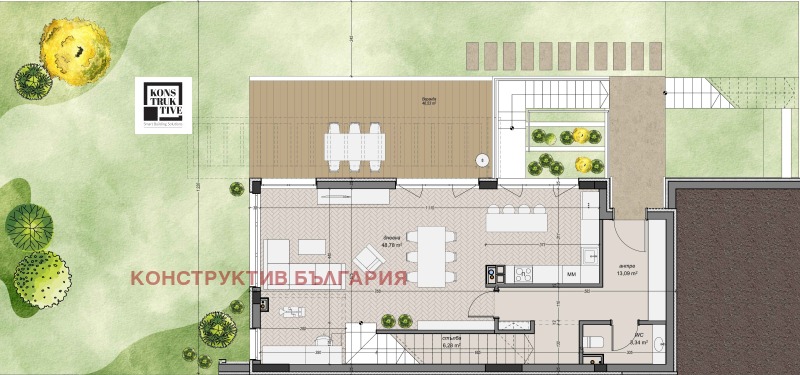 Продава КЪЩА, гр. София, с. Герман, снимка 8 - Къщи - 53022974