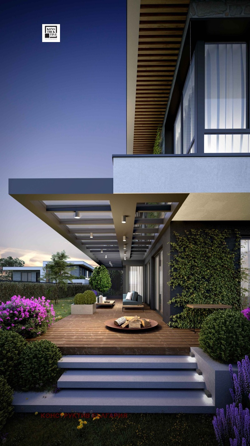 Продава КЪЩА, гр. София, с. Герман, снимка 3 - Къщи - 53022974