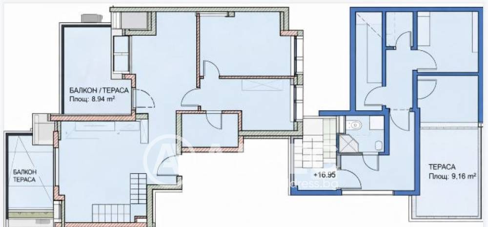 Продава МНОГОСТАЕН, гр. София, Център, снимка 3 - Апартаменти - 53519984