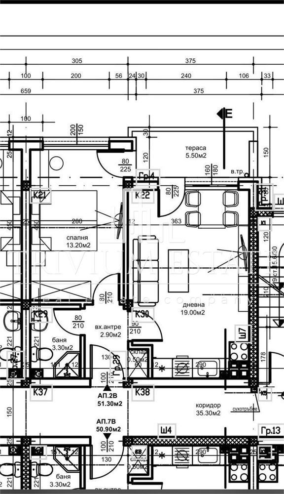 Zu verkaufen  1 Schlafzimmer Plowdiw , Ostromila , 58 qm | 37656397 - Bild [11]