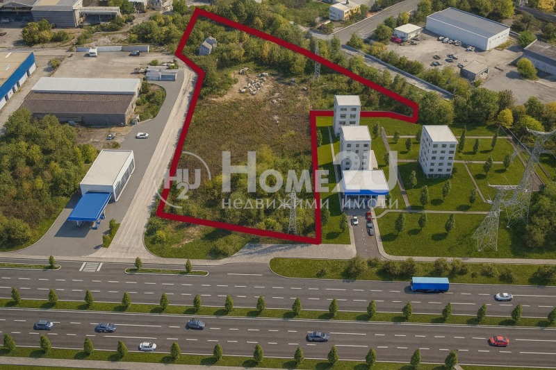 Продава ПАРЦЕЛ, гр. Пловдив, Индустриална зона - Юг, снимка 3 - Парцели - 53053235