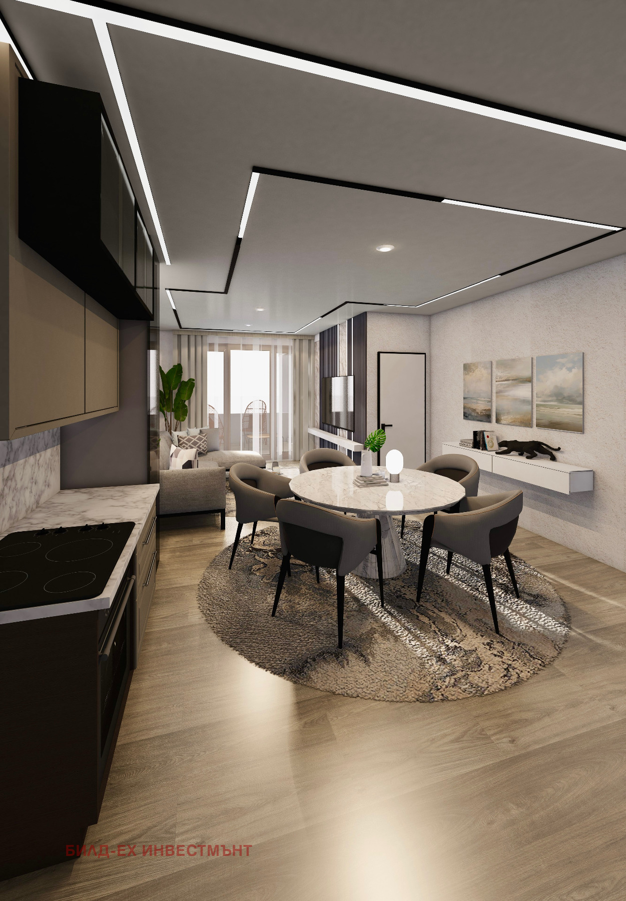 Продава 3-СТАЕН, гр. София, Манастирски ливади, снимка 2 - Апартаменти - 54135341