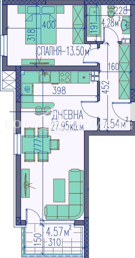 Продава 2-СТАЕН, гр. Пловдив, Каменица 2, снимка 3 - Aпартаменти - 48763988