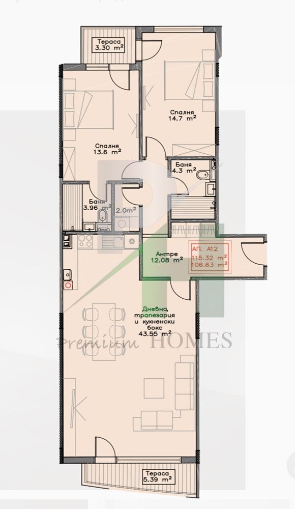 Продава  3-стаен град София , Студентски град , 137 кв.м | 17758003 - изображение [15]