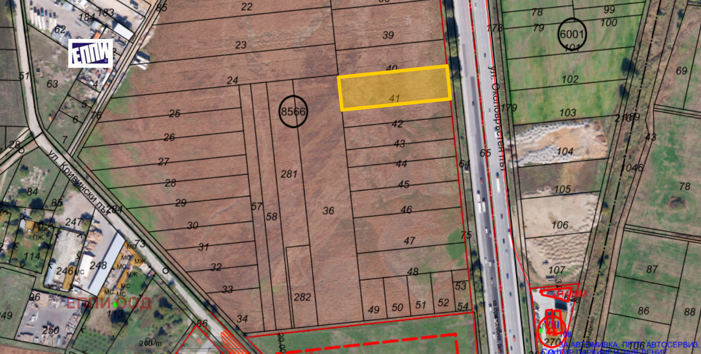 Продава ПАРЦЕЛ, гр. София, Враждебна