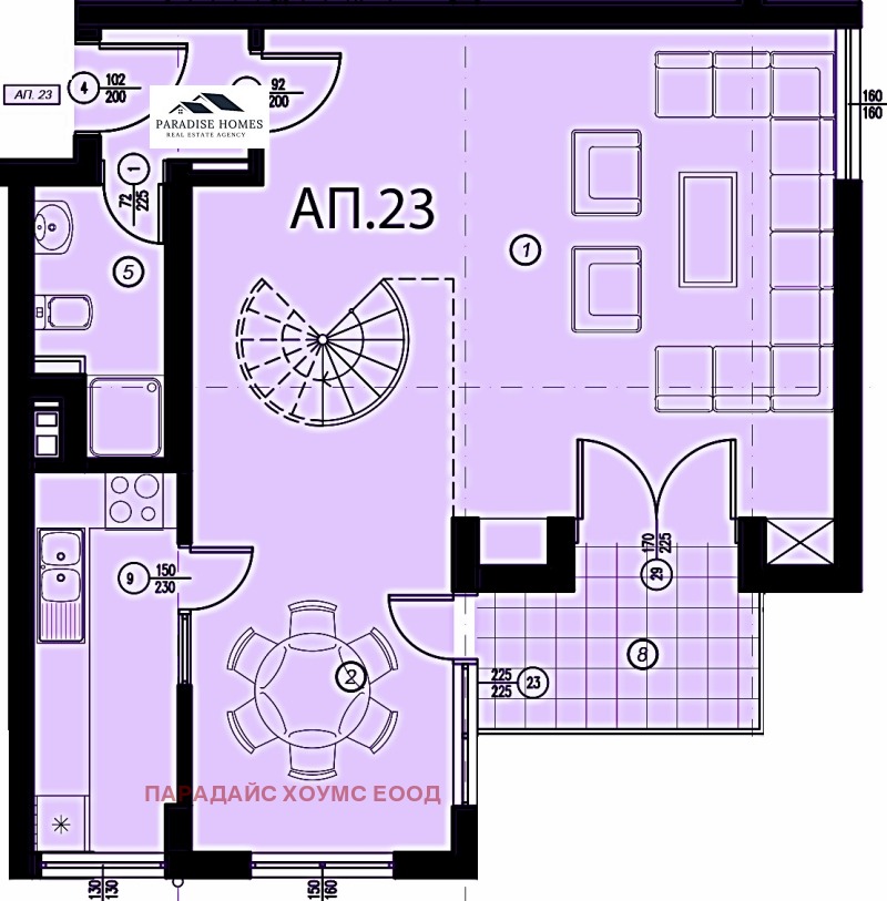 Продава 3-СТАЕН, гр. София, Манастирски ливади, снимка 12 - Апартаменти - 52363311