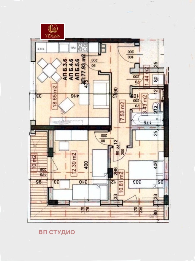 Продава 3-СТАЕН, гр. София, Младост 1А, снимка 12 - Апартаменти - 53087157