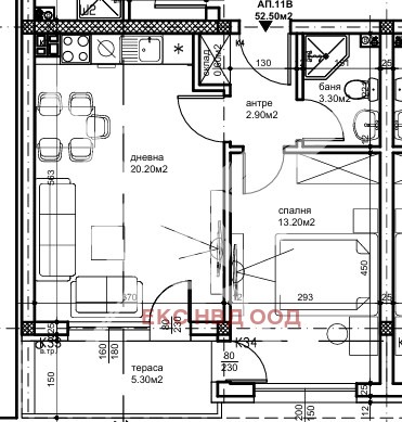 Eladó  1 hálószoba Plovdiv , Belomorski , 61 négyzetméter | 73952598