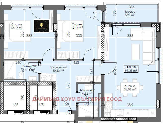 Продава 3-СТАЕН, гр. Пловдив, Тракия, снимка 3 - Aпартаменти - 47507158