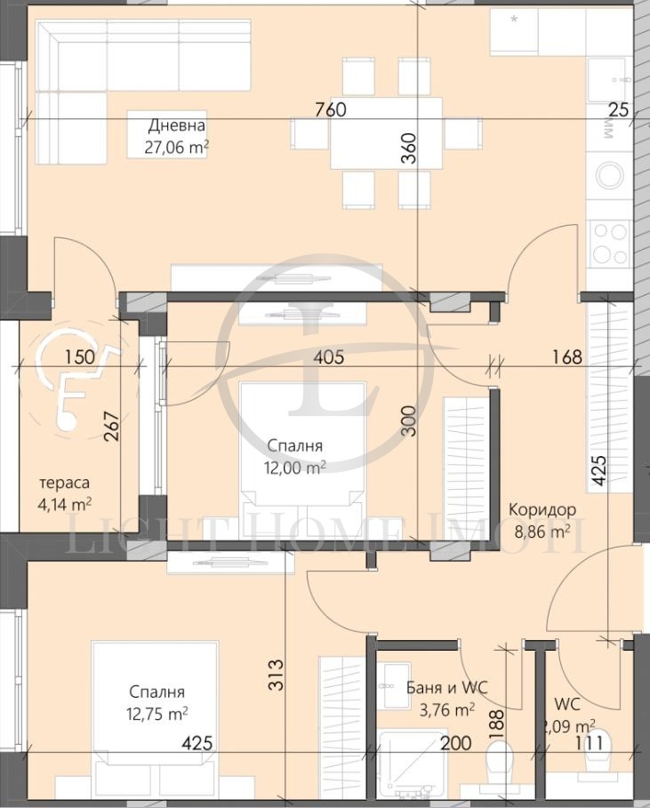 Продава 3-СТАЕН, гр. Пловдив, Кършияка, снимка 5 - Апартаменти - 56516422