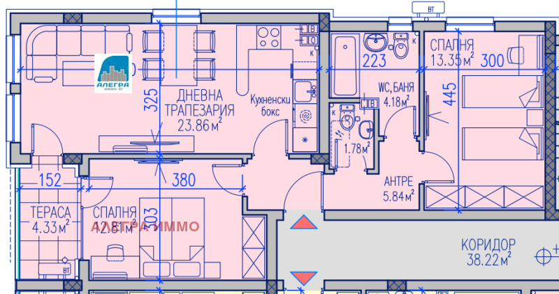 Продава 3-СТАЕН, гр. Асеновград, област Пловдив, снимка 3 - Aпартаменти - 48026966