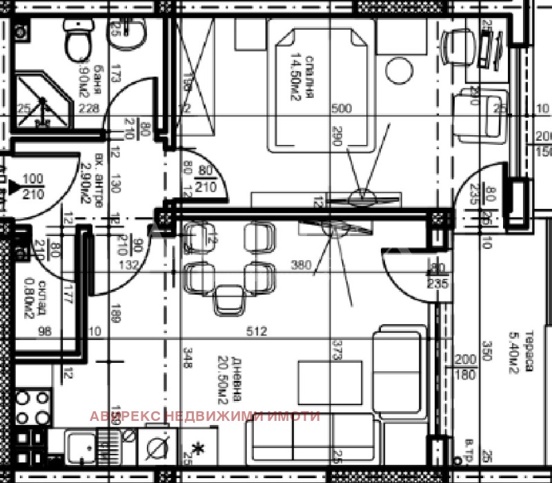 Til salg  1 soveværelse Plovdiv , Yuzhen , 76 kvm | 81143668 - billede [3]