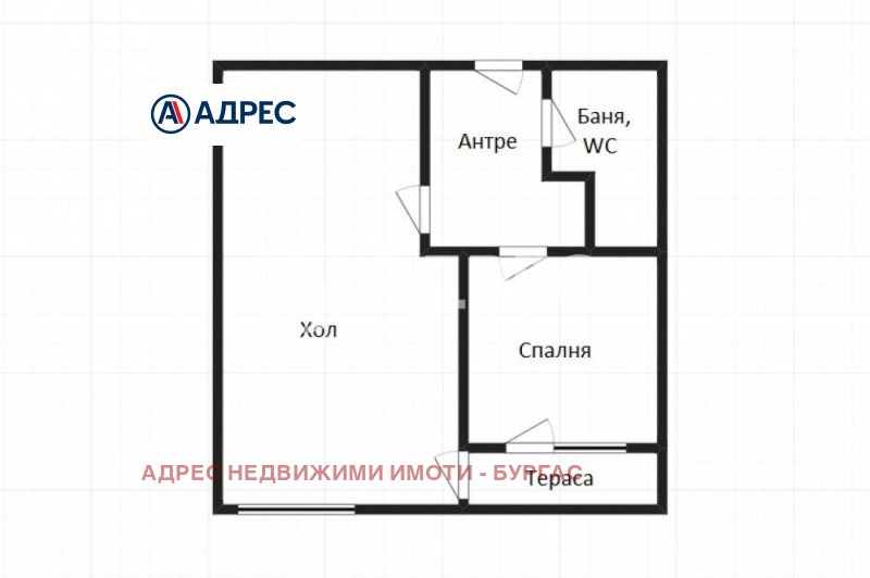 Продава 2-СТАЕН, гр. Бургас, област Бургас, снимка 3 - Aпартаменти - 48123682