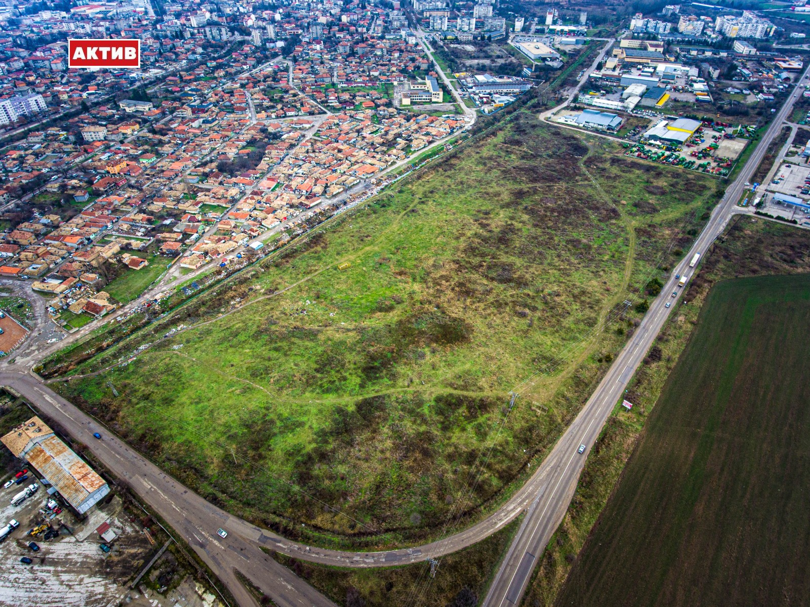 Продава ПАРЦЕЛ, гр. Търговище, Промишлена зона, снимка 2 - Парцели - 46032451