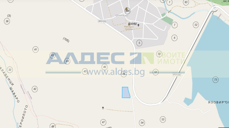 Продава ЗЕМЕДЕЛСКА ЗЕМЯ, с. Огняново, област София област, снимка 2 - Земеделска земя - 53371831