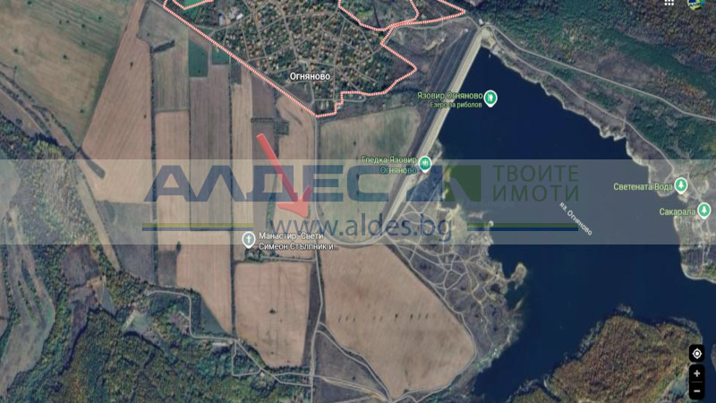 Продава ЗЕМЕДЕЛСКА ЗЕМЯ, с. Огняново, област София област