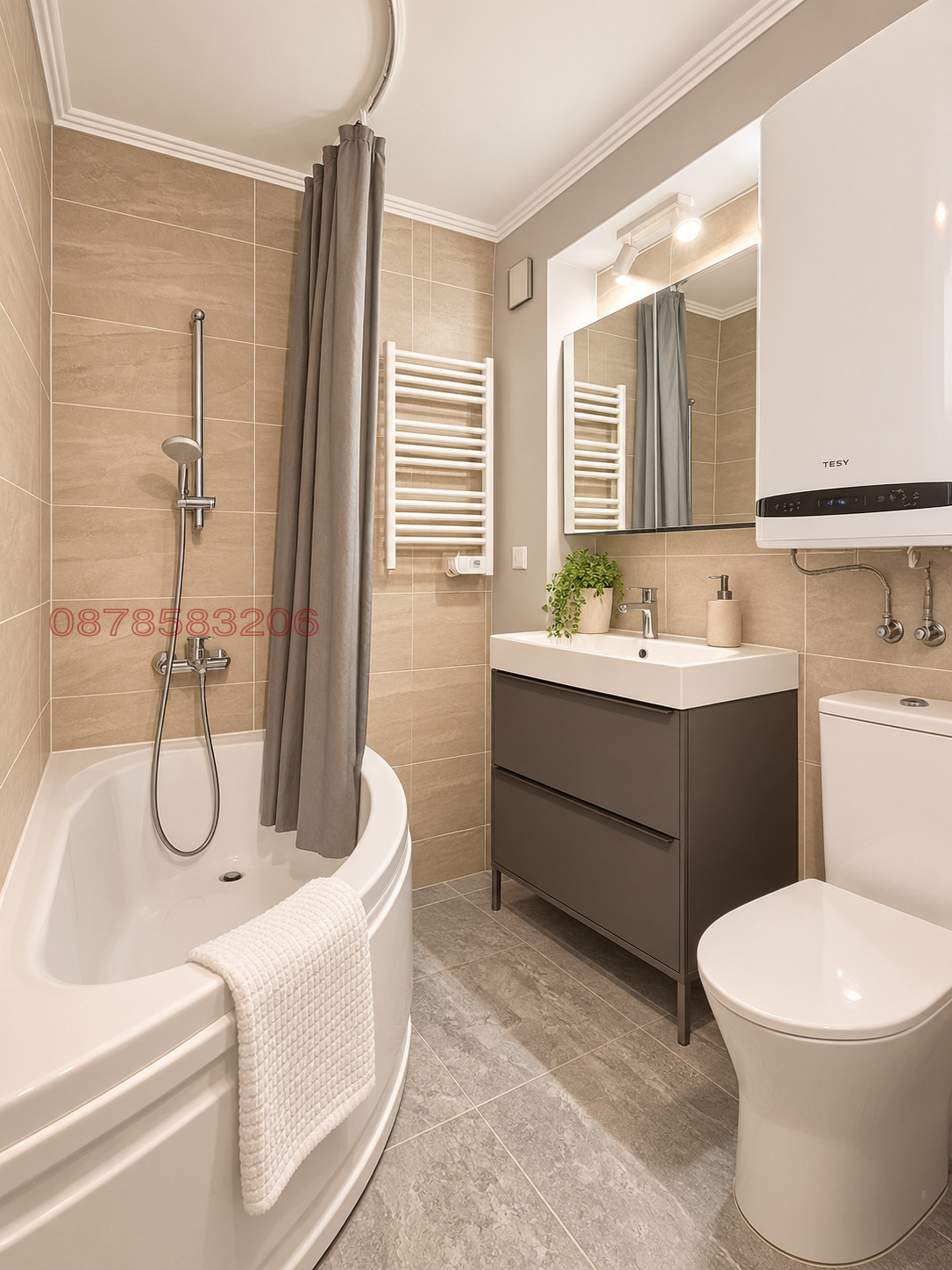 Продава 3-СТАЕН, с. Кранево, област Добрич, снимка 7 - Апартаменти - 56495404