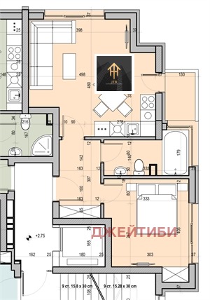 À venda  1 quarto Sofia , Malinova dolina , 65 m² | 65907002 - imagem [3]