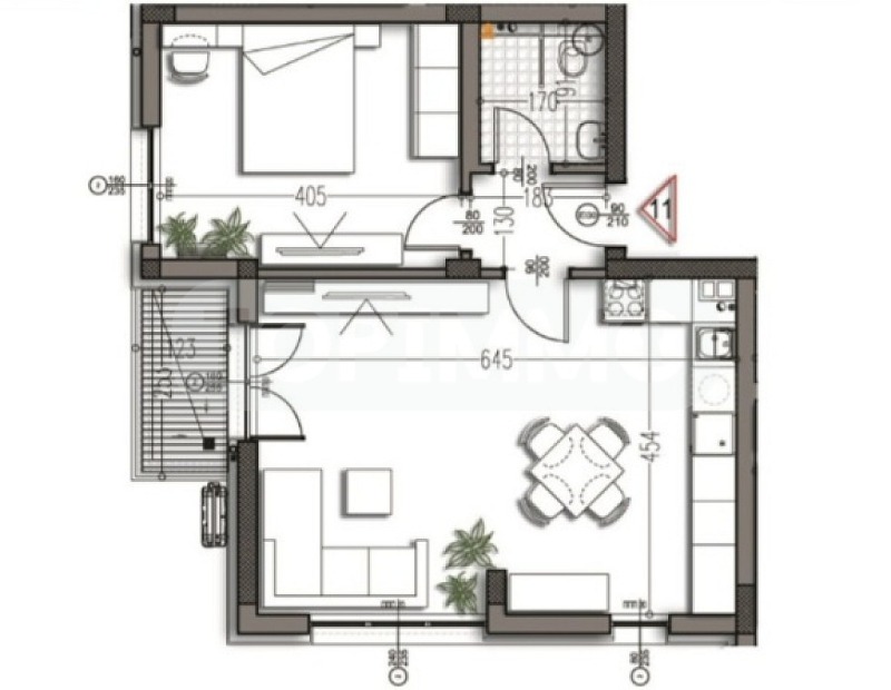 Te koop  1 slaapkamer Varna , Levski 2 , 81 m² | 65827637 - afbeelding [3]