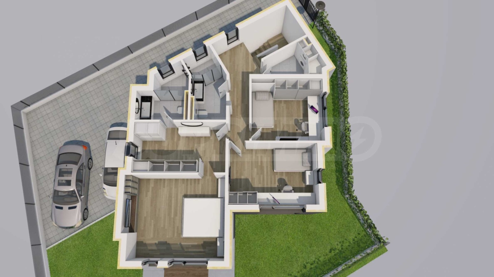 Продава КЪЩА, с. Равно поле, област София област, снимка 12 - Къщи - 56297562