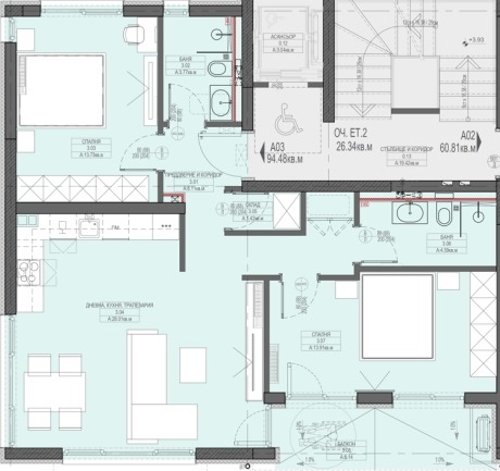 En venta  2 dormitorios Sofia , Ovcha kupel , 121 metros cuadrados | 86160807