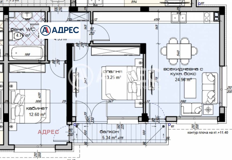 Продава  3-стаен, град Варна, Виница •  129 900 EUR • ID 96344565 — holmes.bg - [1] 