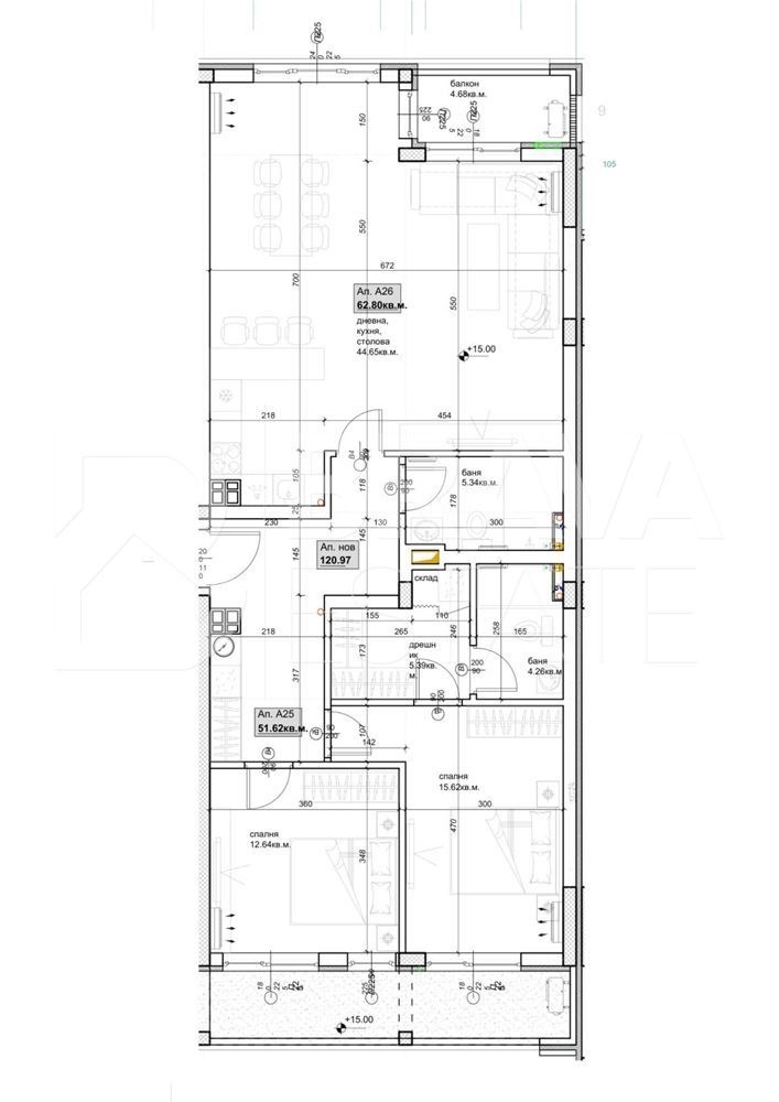 Продава 3-СТАЕН, гр. Пловдив, Кършияка, снимка 3 - Апартаменти - 52935270
