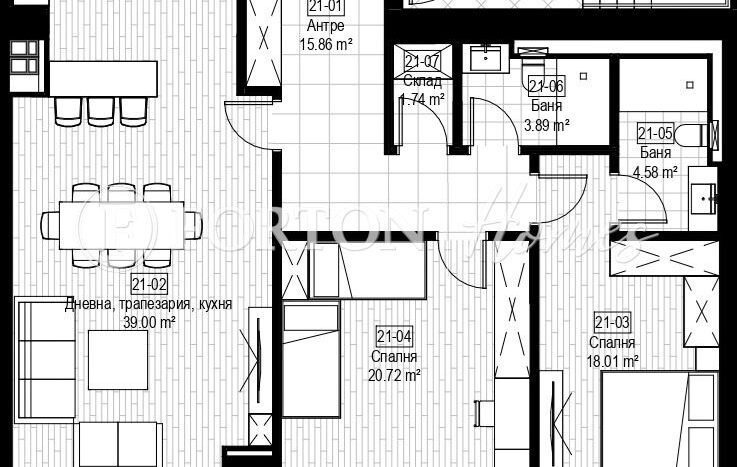 En venta  3 dormitorios Sofia , Mladost 3 , 330 metros cuadrados | 86028553 - imagen [13]