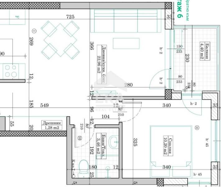 Продава 2-СТАЕН, гр. Варна, Левски 1, снимка 9 - Апартаменти - 52985524