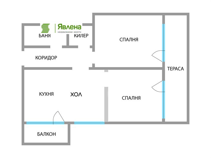 Myytävänä  2 makuuhuonetta Sofia , Zona B-19 , 84 neliömetriä | 72941416 - kuva [10]