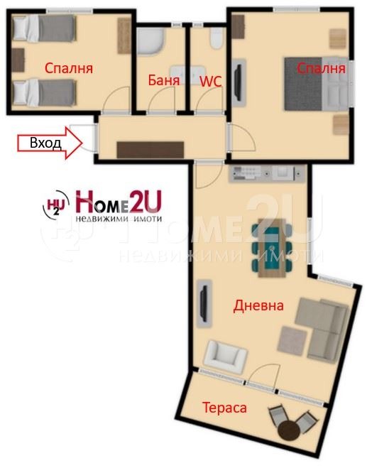 Продава 3-СТАЕН, гр. Свети Влас, област Бургас, снимка 13 - Апартаменти - 52174842