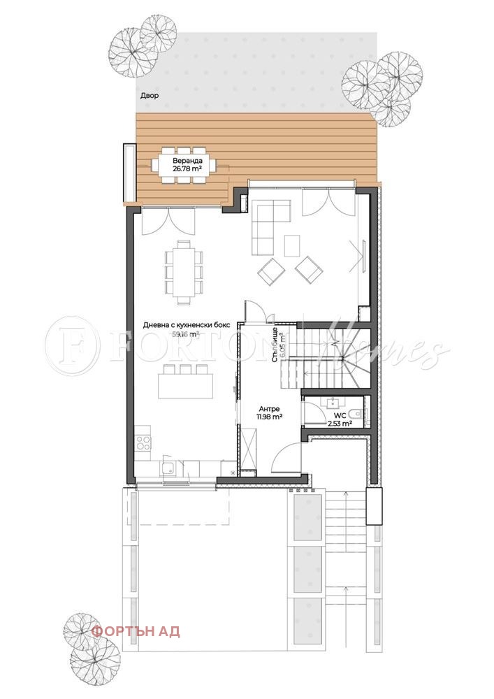 Продава КЪЩА, гр. София, м-т Камбаните, снимка 9 - Къщи - 55726628