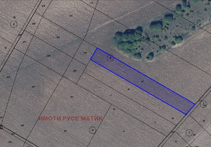 Продава ЗЕМЕДЕЛСКА ЗЕМЯ, с. Божичен, област Русе